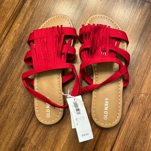 Girls size 2 summer sandals